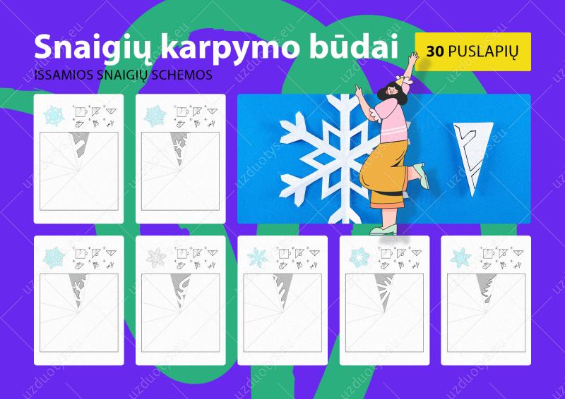 Snaigių karpymo būdai